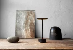 Ambientec Portabla Lampor|Portabla Lampor-Turn Bordslampa Portabel, Mässing