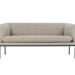 Ferm Living 2-Sitssoffor-Turn Boucle 2-Sitssoffa, Natural