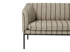 Ferm Living 2-Sitssoffor-Turn Boucle 2-Sitssoffa, Natural