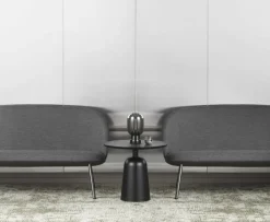 Turn Soffbord , Vit Marmor