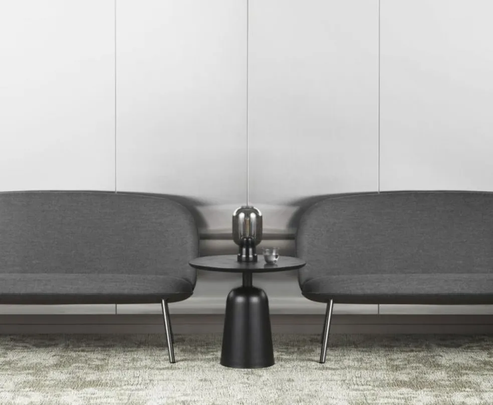 Turn Soffbord , Vit Marmor