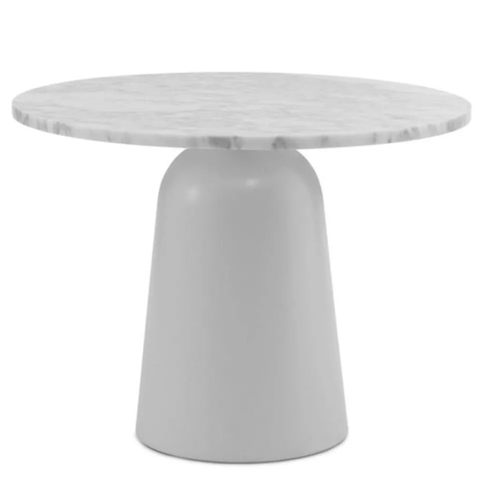 Turn Soffbord , Vit Marmor
