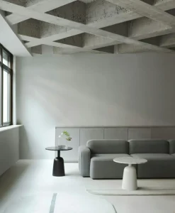 Turn Soffbord , Vit Marmor