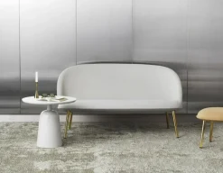 Turn Soffbord , Vit Marmor