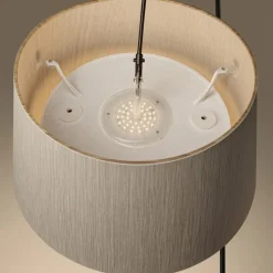 Foscarini Båglampor|Golvlampor-Twiggy Elle Wood Golvlampa, & Ek