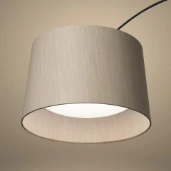 Foscarini Båglampor|Golvlampor-Twiggy Elle Wood Golvlampa, & Ek