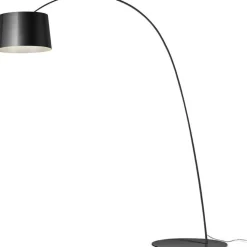 Foscarini Båglampor|Golvlampor-Twiggy Golvlampa, Svart