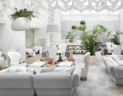 Foscarini Båglampor|Golvlampor-Twiggy LED Golvlampa, Grafit