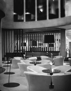 Foscarini Båglampor|Golvlampor-Twiggy LED Golvlampa, Grafit