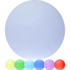 Star Trading Golvlampor Utomhus|Golvlampor Utomhus-Twilights Utomhusdekoration Rund 50 cm