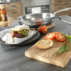 Twin Bambu Skärbräda, 36x25,5x3 cm