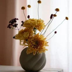 Twist Ball Vas 12 cm, Sand