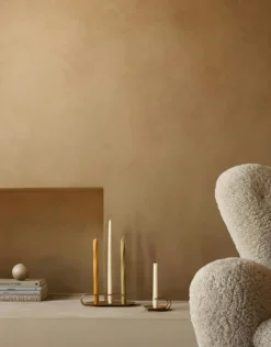 Twist Ljus 4-pack, Ivory