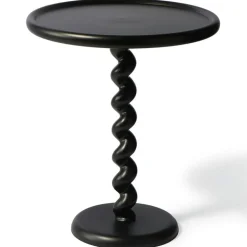 Polspotten Sidobord & Avlastningsbord-Twister Sidobord, Ljusblå