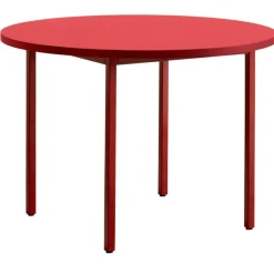 Two-Colour Bord Ø105 cm, Vinröd / Röd