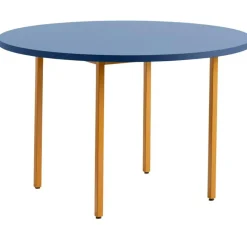 HAY Matbord Och Barbord-Two-Colour Bord Ø120cm, Ivory / Green Mint