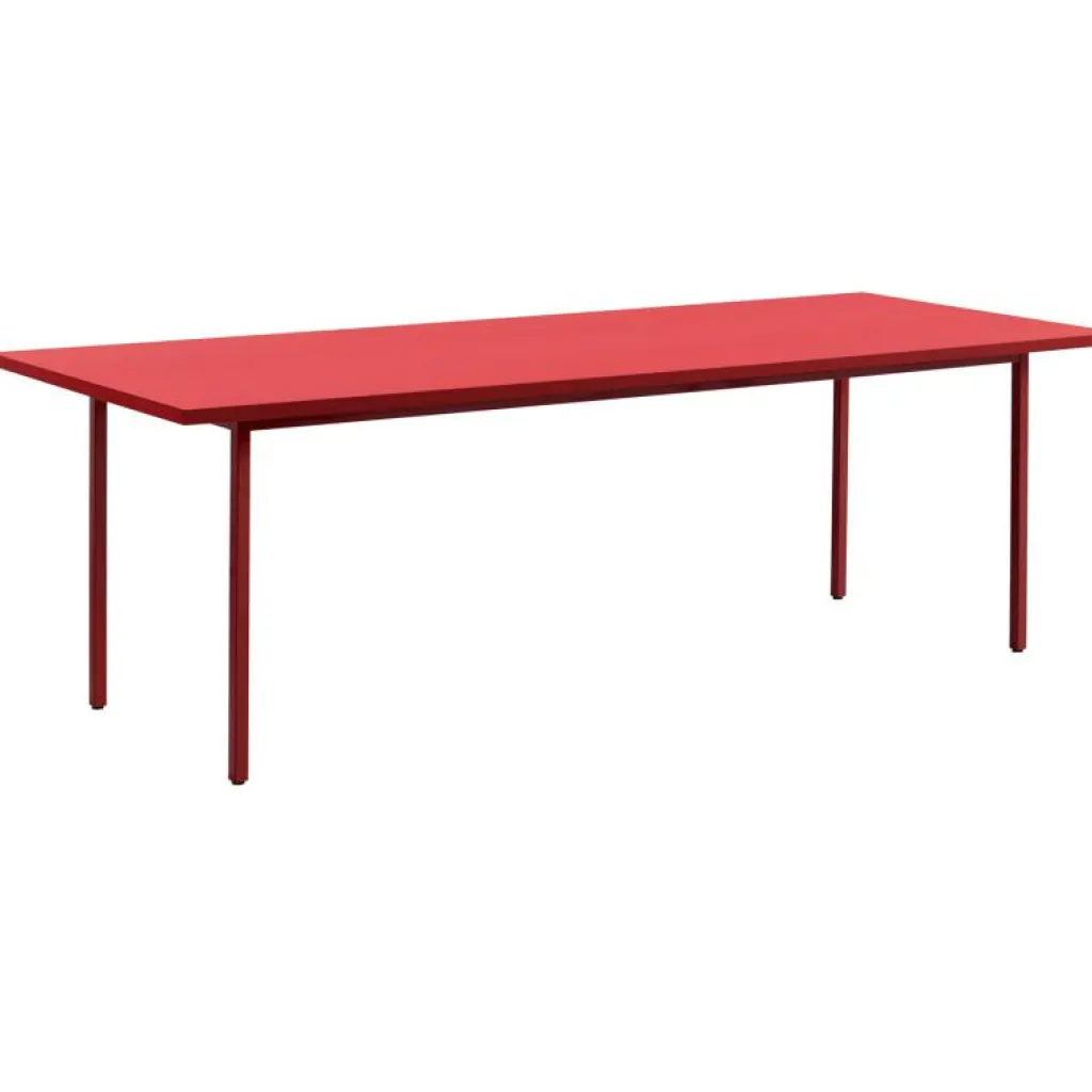 HAY Matbord Och Barbord-TwoColour Bord 240x90 cm, Ivory / Green Mint