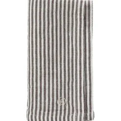 ERNST Servetter & Tillbehör-Tygservett 40x40 cm, Brun/Vit