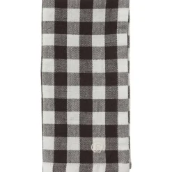 ERNST Servetter & Tillbehör-Tygservett 40x40 cm, Brun/Vit