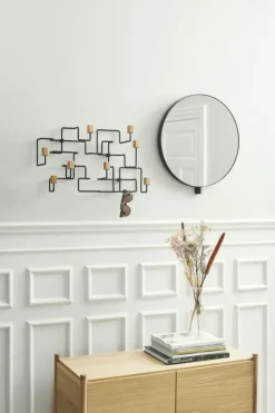 Underground Klädhängare, Svart Ek / Ek