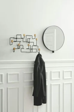 Underground Klädhängare, Svart Ek / Ek