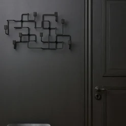 Underground Klädhängare, Svart Ek / Ek