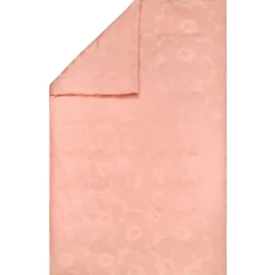 Unikko Jacquard Påslakan 150x210 cm, Rosa