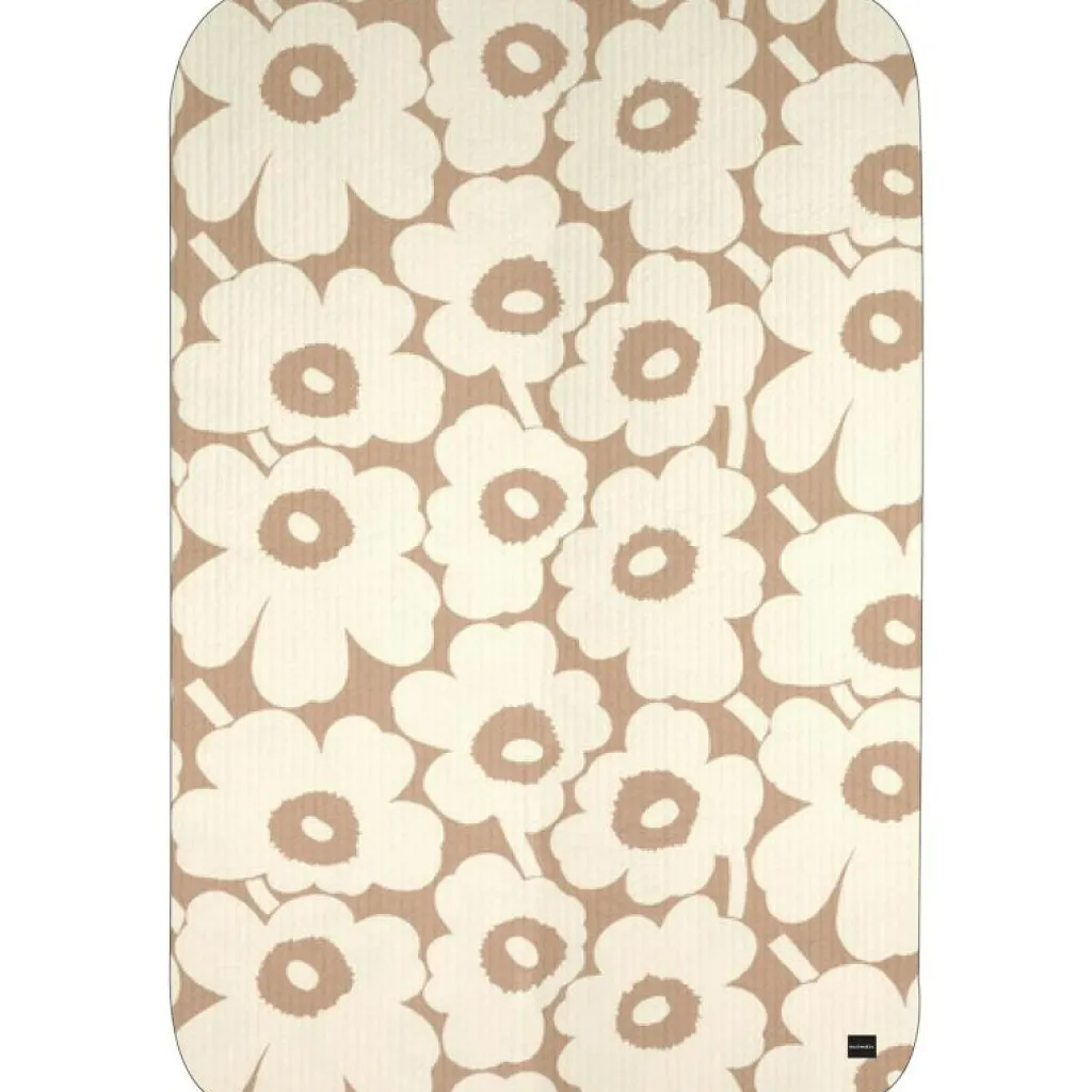 Marimekko Överkast-Unikko Överkast 160x260 cm, Off-white / Linen