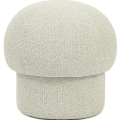 Design House Stockholm Sittsäckar & Sittpuffar-Uno Sittpuff Cream, Ø50 cm