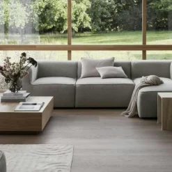 Blomus Bomulls- & Trasmattor-Uzu Matta 140x200 cm, Zinc