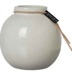 Vas Keramik Vit, 10 cm