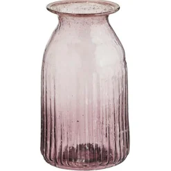 Vas Återvunnet Glas Lila, 13 cm