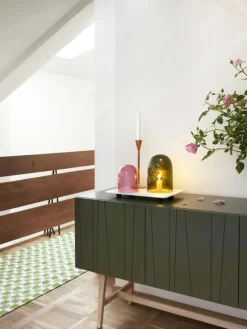 Asplund Skänkar & Sideboards-Vass 40:135 Sideboard Mörkbetsad Ek, Sand