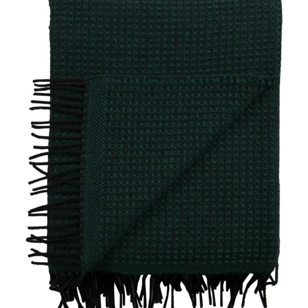 Røros Tweed Plädar & Filtar-Vega Pläd 150x210 cm, Svart