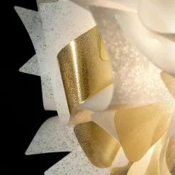 Veli Aurea Pendel Vit / Guld, 60 cm