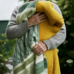 Barn Klippan Yllefabrik Barnfiltar|Plädar & Filtar-Velvet Pläd Midi 90x130 cm, Rosa