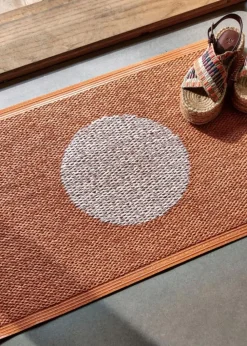 Pappelina Utomhusmattor & Balkongmattor|Plastmattor-Vera Pop Matta 70x280 cm, Mustard / Pale Yellow