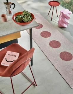 Pappelina Utomhusmattor & Balkongmattor|Plastmattor-Vera Pop Matta 70x280 cm, Mustard / Pale Yellow