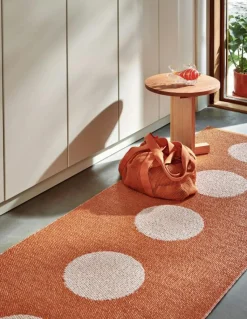 Pappelina Utomhusmattor & Balkongmattor|Plastmattor-Vera Pop Matta 70x280 cm, Mustard / Pale Yellow