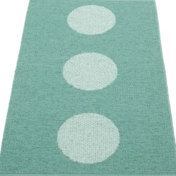 Pappelina Utomhusmattor & Balkongmattor|Plastmattor-Vera Pop Matta 70x280 cm, Mustard / Pale Yellow