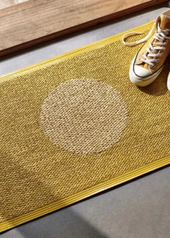 Pappelina Utomhusmattor & Balkongmattor|Plastmattor-Vera Pop Matta 70x280 cm, Mustard / Pale Yellow