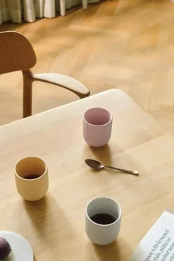 Knabstrup Keramik Kaffekoppar-Verda Mugg 25 cl, Dusty Blue