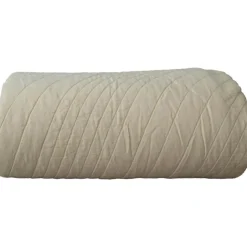 Överkast Quiltad Natur, 160x260 cm