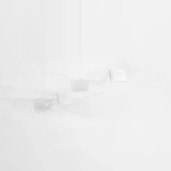 Petite Friture Pendellampor-Vertigo Pendel 200 cm, Vit