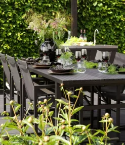 Brafab Utegrupper & Matgrupper-Vevi Matgrupp, Aluminium/Svart