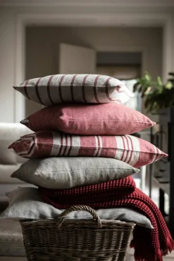 Våffla Pläd 130x200 cm, Röd