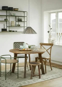 Vägghylla 180x80 cm Järn, Khaki