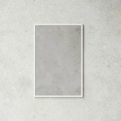 Nichba Väggspeglar-Väggspegel 50x75 cm, Svart