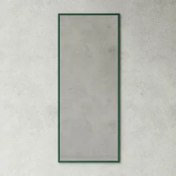 Nichba Väggspeglar-Väggspegel 60x145 cm, Vit