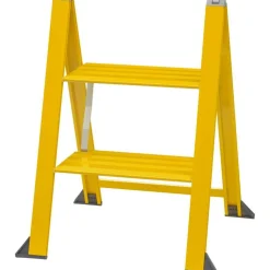 Wibe Stegpallar-Vikingstep MIDI Trappall, Vit